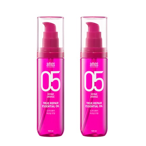 아모스 트루리페어 에센셜 헤어오일, 100ml, 2개