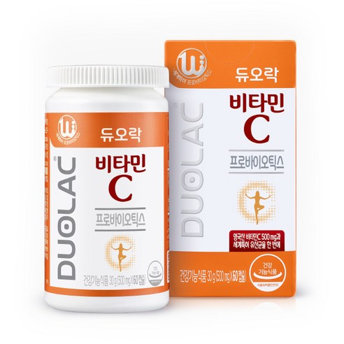 듀오락 비타민C 프로바이오틱스, 60정, 1개
