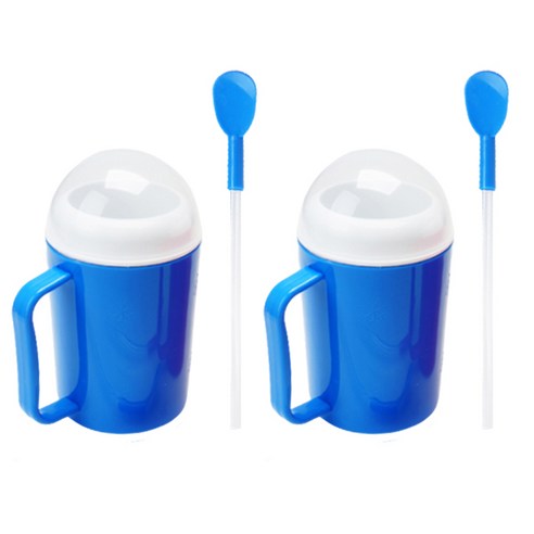 이한선생활과학 슬러시메이커, 블루, 300ml, 2개