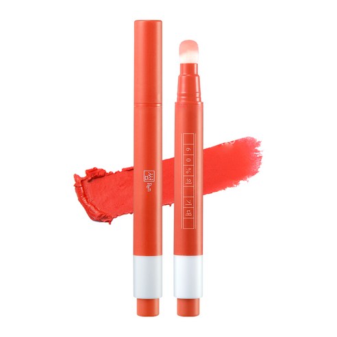 썸펜 데이트 롱 래스팅 벨벳 립 구름틴트 2ml, 다홍 레드, 1개