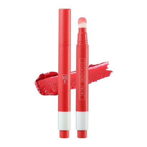 썸펜 데이트 롱 래스팅 벨벳 립 구름틴트 2ml, 코랄 레드, 1개