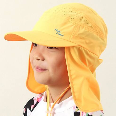 안녕도토리 물놀이 아동 플랩캡 C012키즈 액티비티 썬햇 수영모자