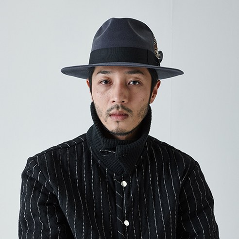 밀리어네어햇 plume custom classic wool fedora + 더스트백