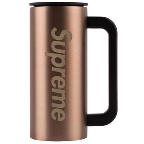 Supreme 머그 보온보냉 텀블러, 골드, 350ml