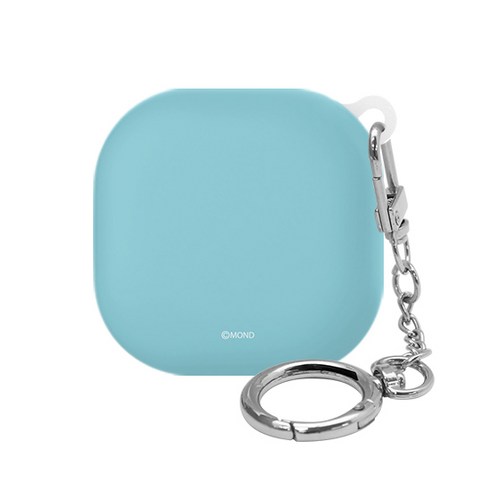 몬드몬드 갤럭시 버즈라이브 /버즈2 하드 케이스 컬러 + 키링, B L