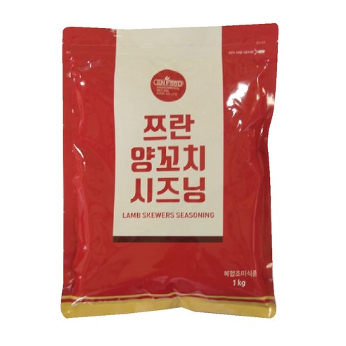 이엔푸드 쯔란 양꼬치 시즈닝, 1kg, 1개