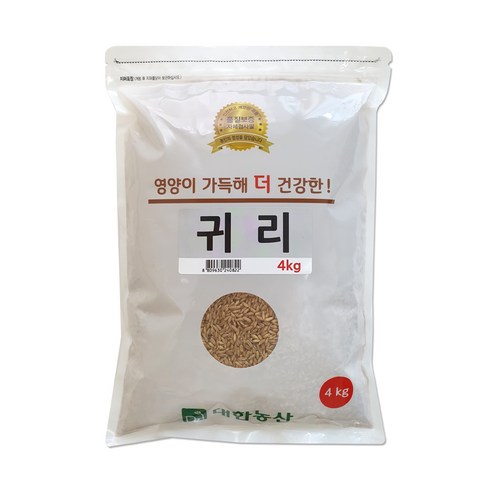 대한농산 귀리, 4kg, 1개