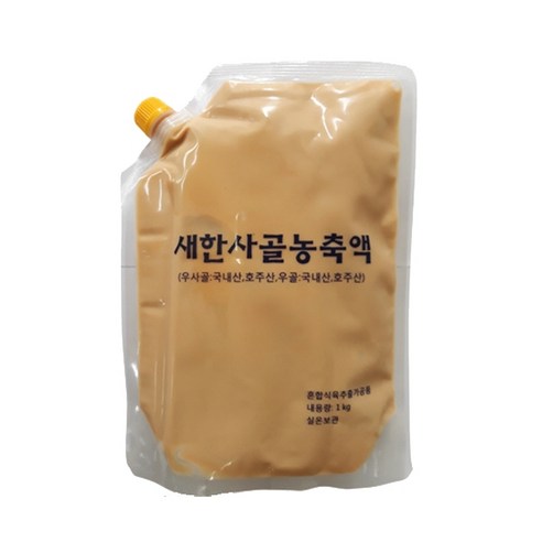 새한비아이에프 사골농축액, 1kg, 1개
