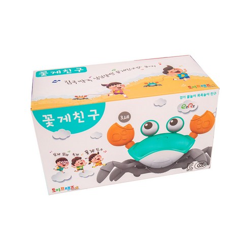 이지피아 꽃게친구 목욕놀이완구, 민트, 1개