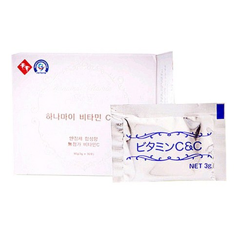 하나마이 천연 비타민 C앤C, 30개, 3g