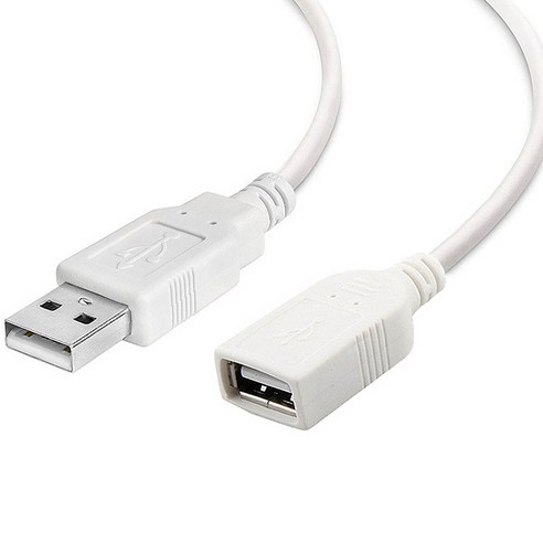 USB 02 USB2.0 연장 케이블선 AM/AF 몰딩형 AF, 1개, 5m