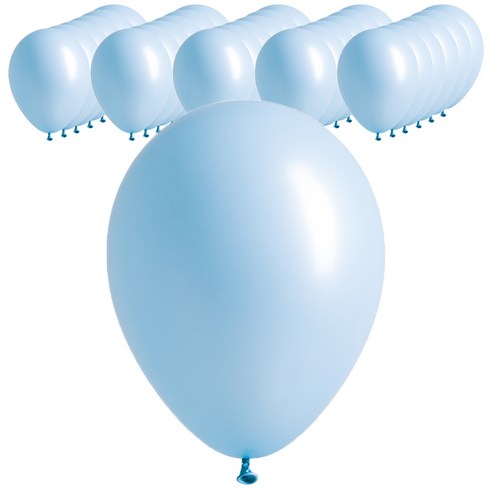 셈퍼텍스 펄풍선 30cm, 펄라이트블루, 50개