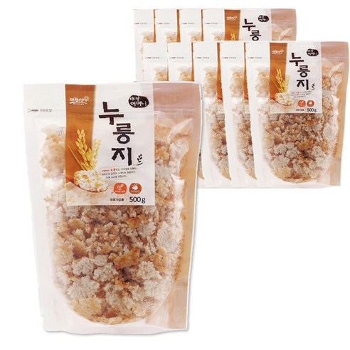 태광선식 어머니누룽지, 500g, 10개