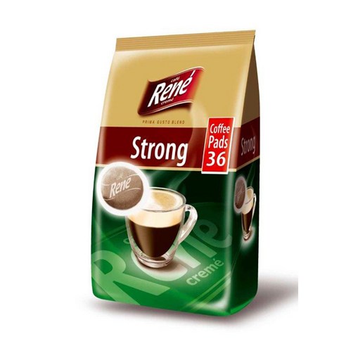 르네 에스프레소 스트롱 로스트 커피 36p, 프렌치프레스, 36개, 7g