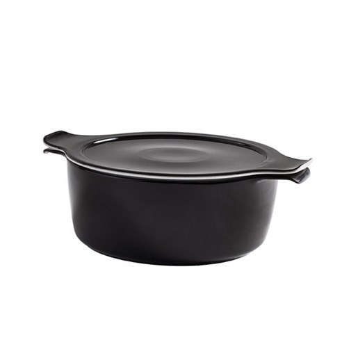 에센바흐 인덕텀 쿡앤서브 도자기 양수냄비, 16cm, black