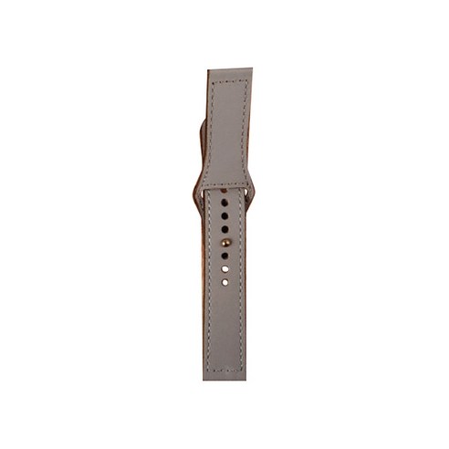 하빙 갤럭시 워치 액티브 가죽 스트랩 (40/42/44mm 호환 가능), 그레이, 1개