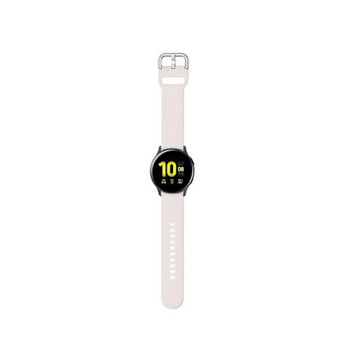 하빙 갤럭시 액티브 1/2/워치3 20mm 실리콘 스트랩 Large (40/41/44mm 호환 가능), 화이트, 1개