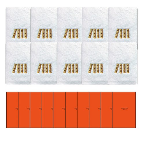 송월타월 명절놀이 수건 160g 40수 코마사 + 케이스 세트, 수건(아이보리), 케이스(랜덤발송), 10세트