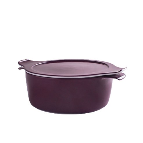 에센바흐 인덕텀 쿡앤서브 도자기 양수냄비, 20cm, plum