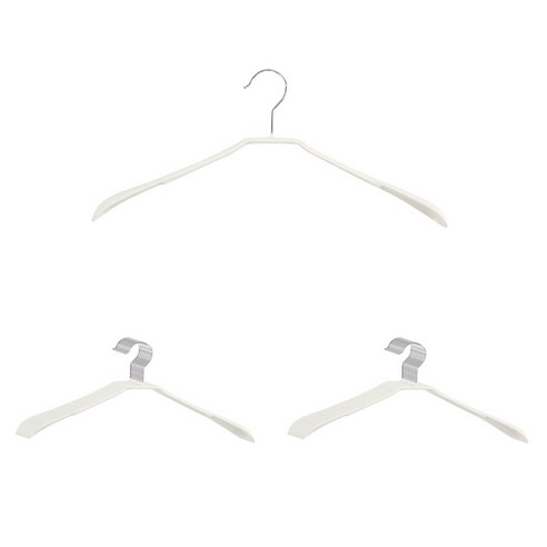 홈앤하우스 논슬립 코팅 정장 상의 걸이, 크림화이트, 20개