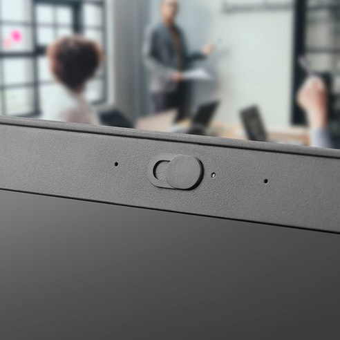 어썸컨셉 해킹방지 슈퍼 슬림 웹캠 커버, 블랙, 3개