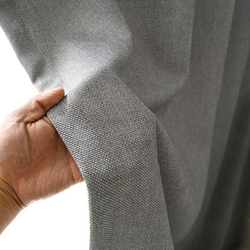 로프트 호텔 암막커튼 아일렛형, 라이트그레이