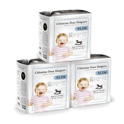 애플크럼비 프리미엄 슬림 팬티형 기저귀 리뷰 애플크럼비