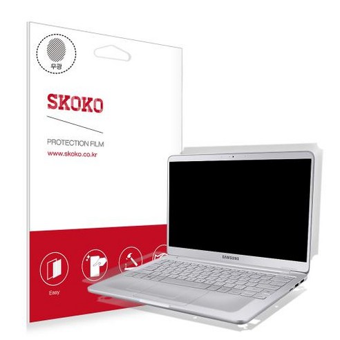 스코코 삼성 노트북9 ALWAYS NT930XBE 무광 전신 외부보호 필름세트, 1세트