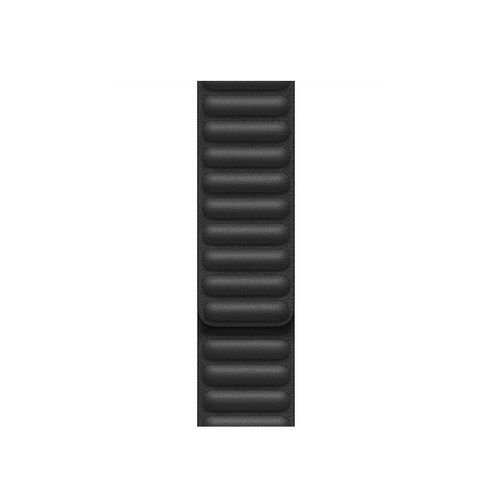 Apple 애플워치 Leather Link 밴드 Small (40mm 호환 가능), Black(MY9A2FE/A), 1개