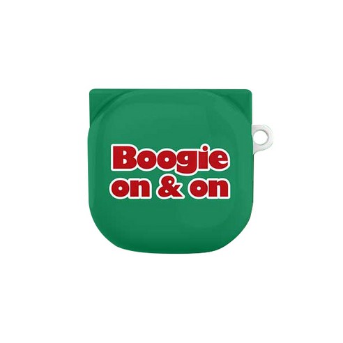 갤럭시버즈 라이브 / 버즈2 타이포 원바디 하드 케이스 + 후크링, Boogie on and on(케이스)