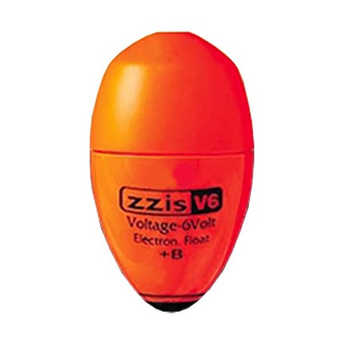 찌스 브이6 전자 낚시찌 0.0 VB-00W, ORANGE, 1개