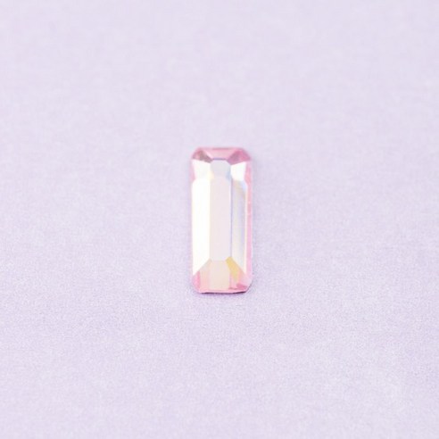 네일은재료빨 빅 바게트 평 네일스톤, 핑크, 30개