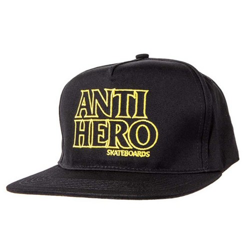 안티히어로 BLACK HERO Snapback Hat