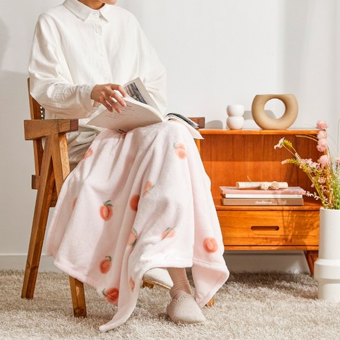 아이르 쥬니아 극세사 밍크담요, 코랄