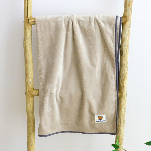 베베슈에뜨 털느낌 극세사 양면 블랭킷, 핑크 아기담요