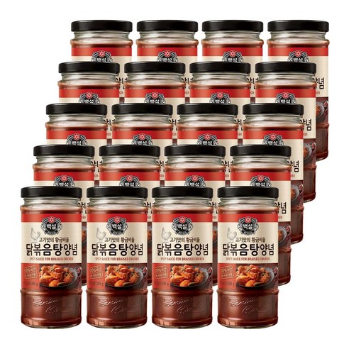 백설 닭볶음탕 양념, 290g, 20개