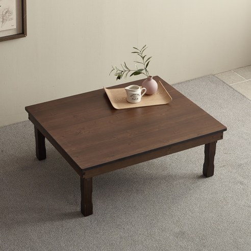 조은세상 내추럴 엔틱 중 교자상 900 x 750 mm, 혼합색상