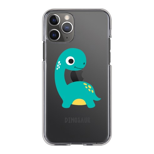 누아트 UV투명 디자인 공룡A 휴대폰 케이스