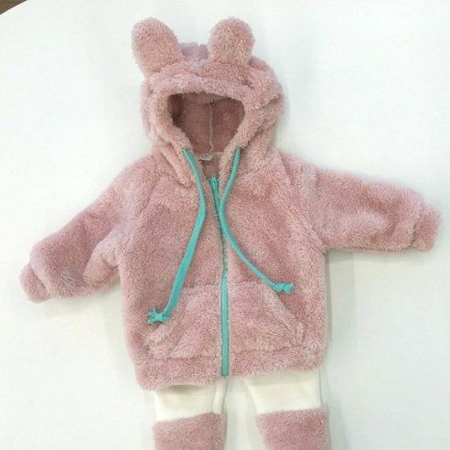 아동용 베어젤리 후리스 집업 점퍼