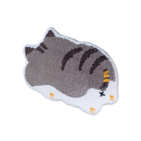 JH컴퍼니 치명적뒷태 미끄럼방지 발매트, 고양이