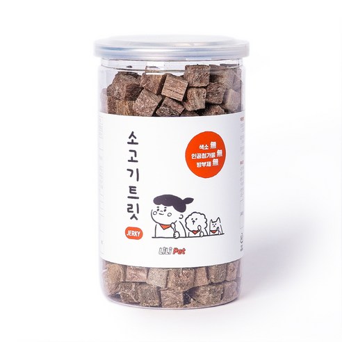 리리펫 동결건조 반려동물 트릿 120g, 소고기, 1개