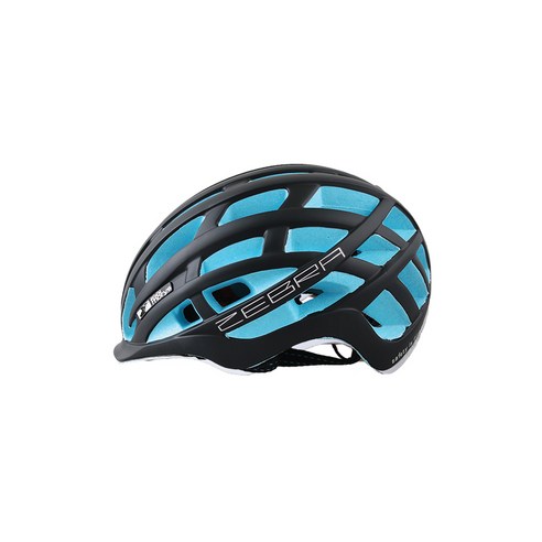 필모리스 MTB 전동킥보드 인라인 자전거 헬멧 F-579, 블랙 + 블루