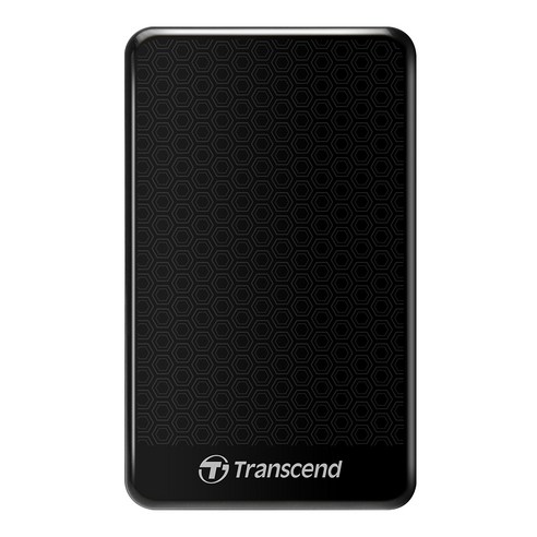 트랜센드 StoreJet 외장하드 USB 3.1 25A3, 2TB, 블랙