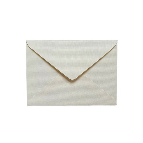 컬러 초대장 레자크지 엽서봉투 180 x 120 mm, 줄연미색, 100개