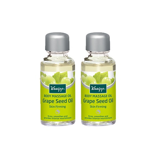 크나이프 그레이프시드 마사지 바디오일, 20ml, 2개