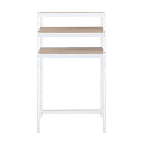 스피드랙 V2 3단 선반 900 x 300 x 1800 mm, 화이트(앵글)