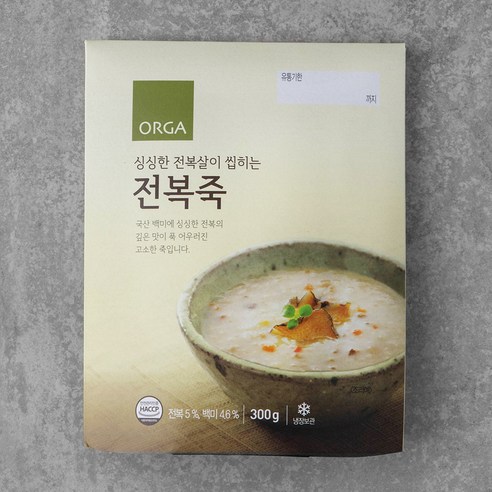 올가홀푸드 전복죽 (냉장), 300g, 1개