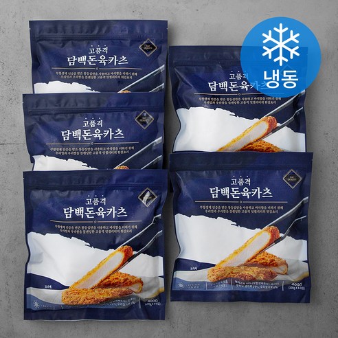 잇퀄리티 고품격 통등심 담백 돈육 카츠 (냉동), 400g, 5팩