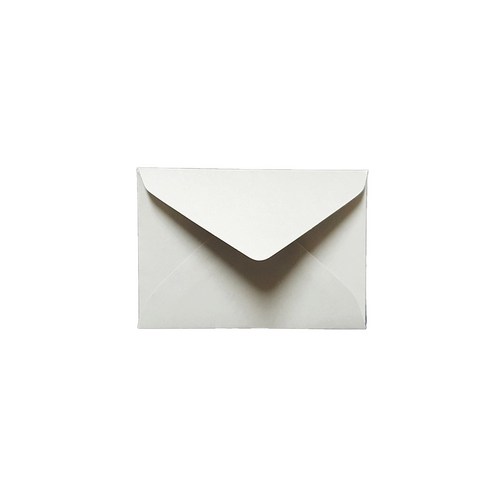 미니카드사이즈 종이봉투 95 x 60mm, 백회색, 100개