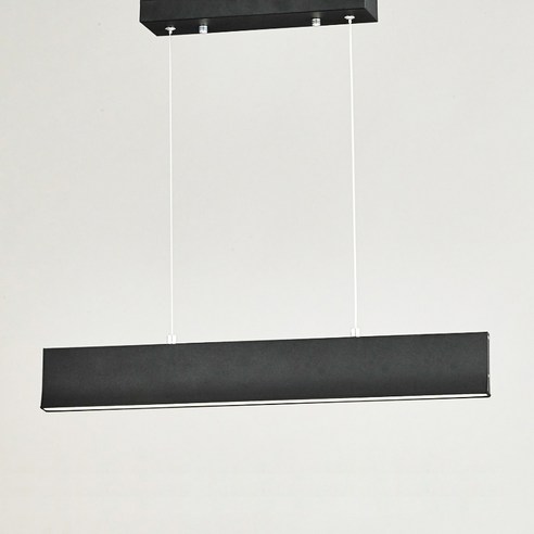 휴빛조명 LED 식탁등 멀라인 펜던트 600 20W, 색상(블랙) + 불빛 색상(주백색)